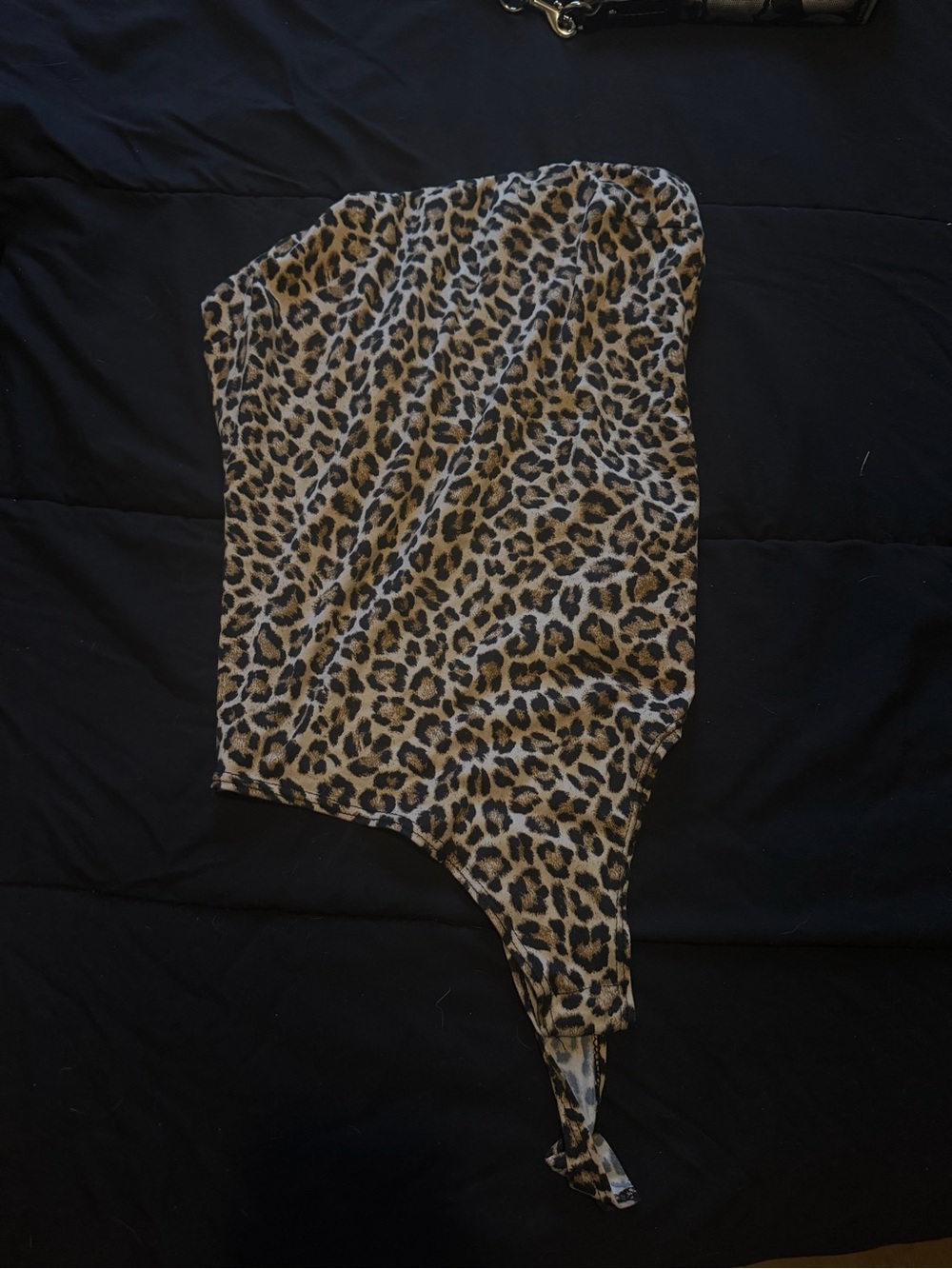 Leopard Print Bodysuit — Brown & Black